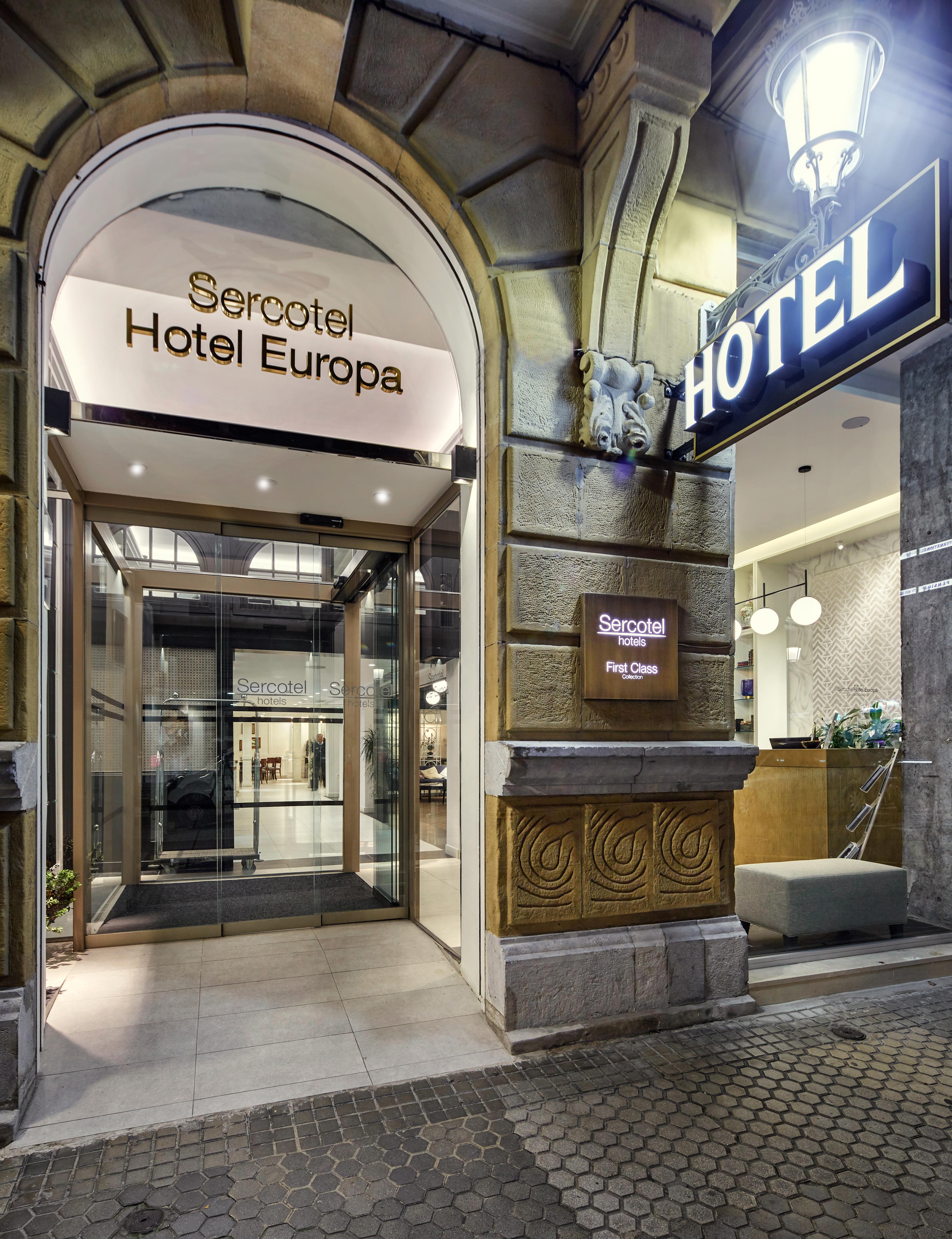 Sercotel Hotel Europa San Sebastián Eksteriør billede